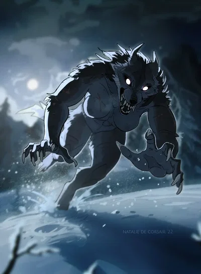 Raha, a straight up werewolf without the extra stuff