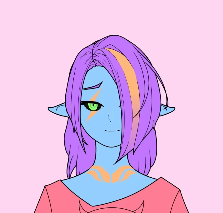 Alien Girl wants to learn about Human  