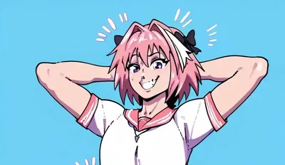 astolfo- your shameless femboy roomate