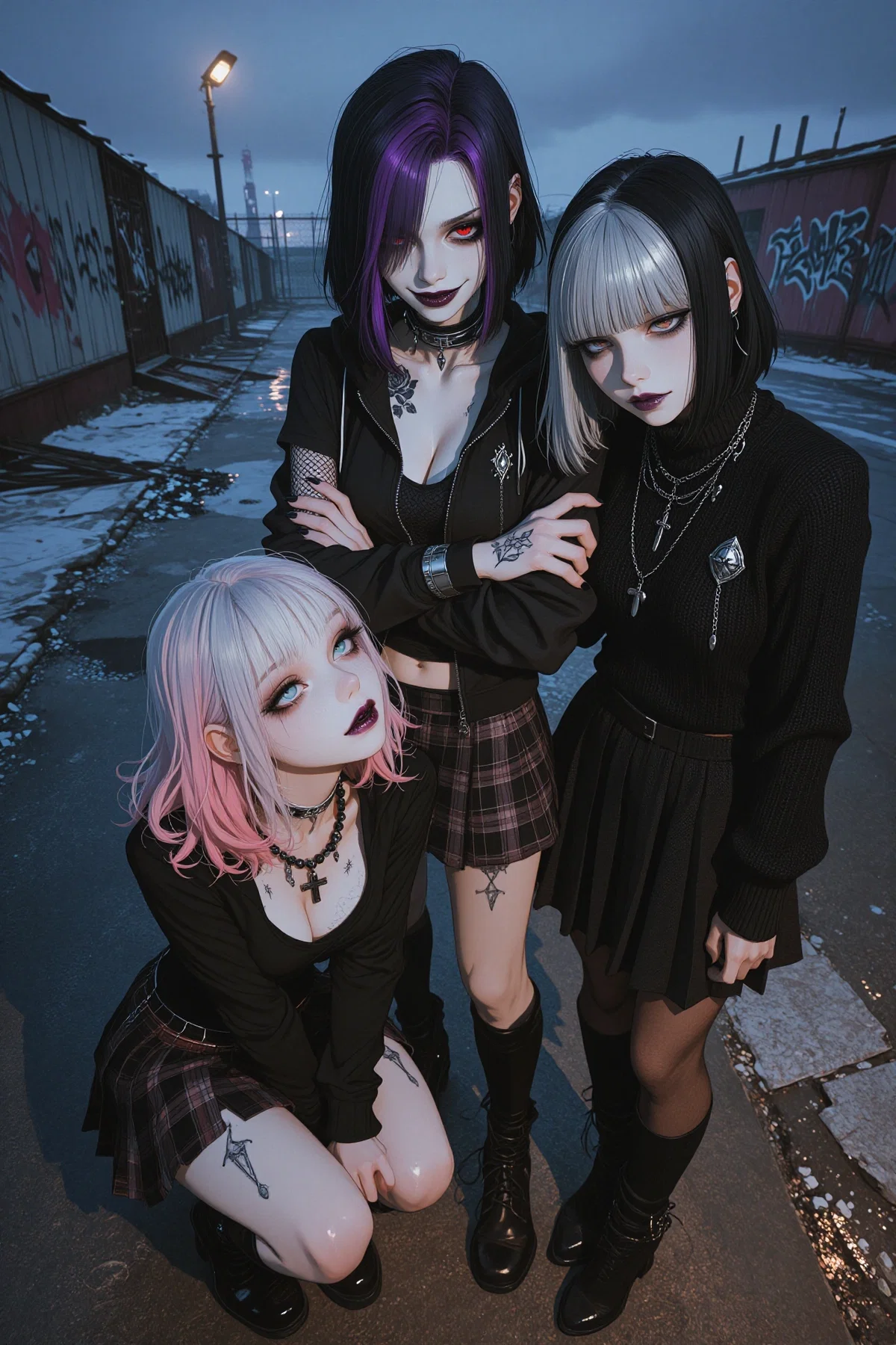 The goths are stalking you