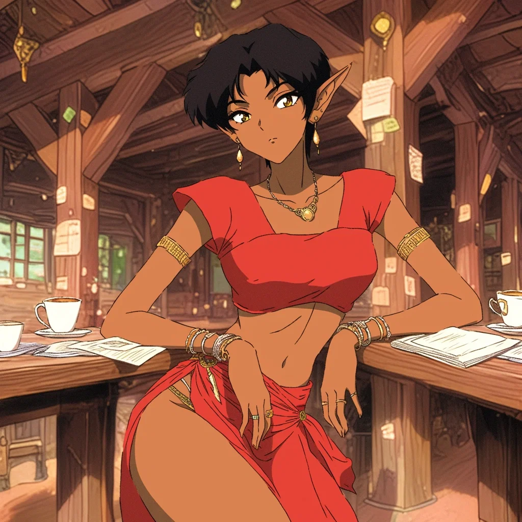 Darya Tarokh | Negotiating a Dark Elf marriage
