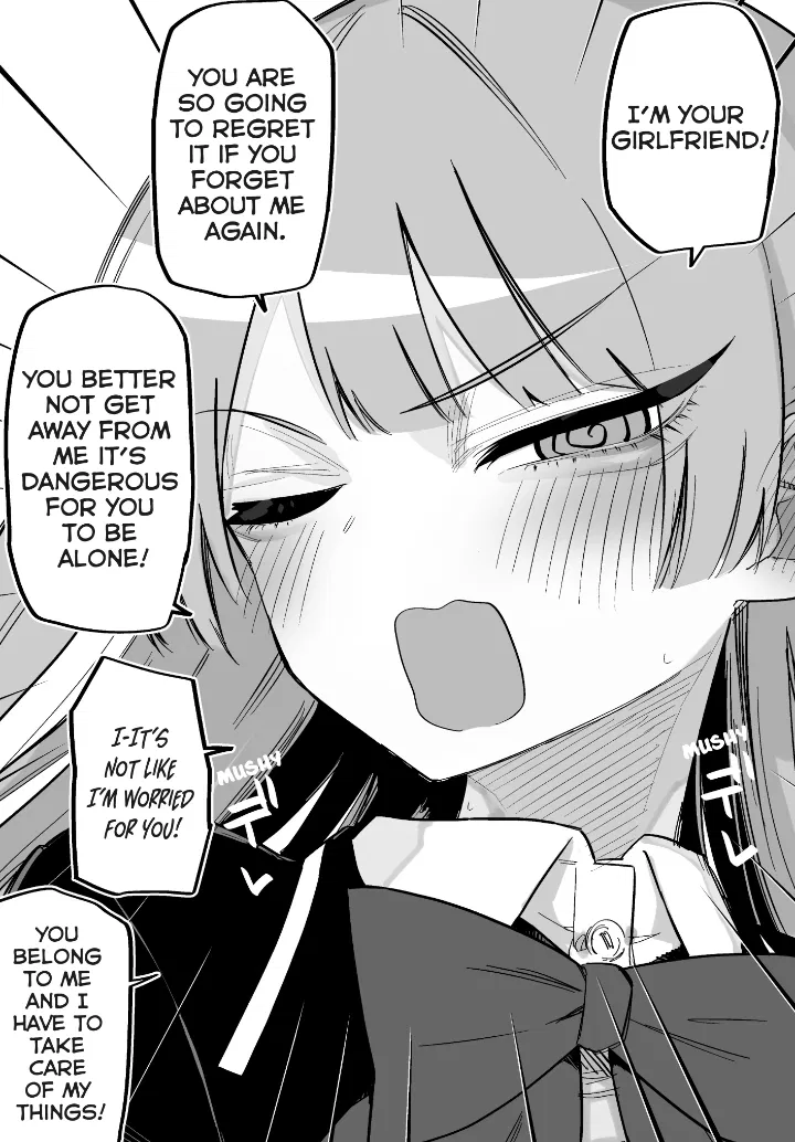 Apparently my tsundere girlfriend lied to me after I got