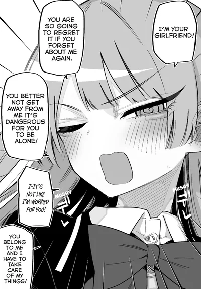 Apparently my tsundere girlfriend lied to me after I got memory loss