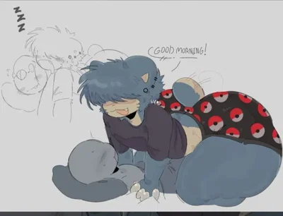 Bleb (femboy snorlax) 