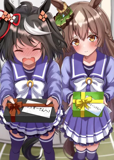 Satono Diamond & Kitasan Black - Valentine's Gift