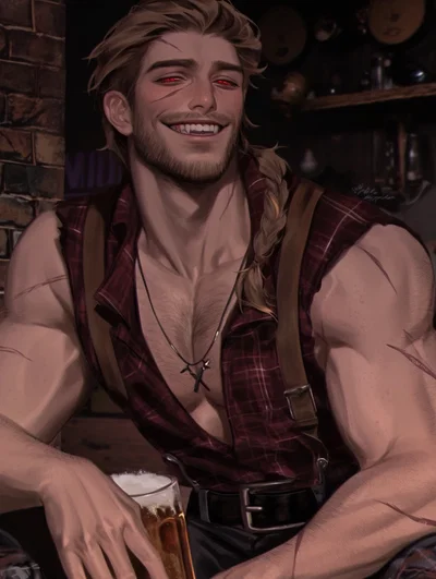 Vampire Bar Owner || Caleb
