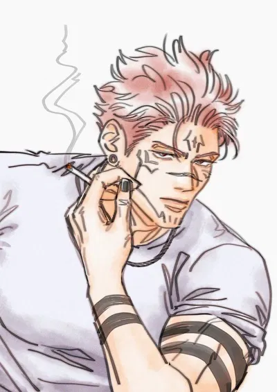 Sukuna (your boyfriend's best friend)