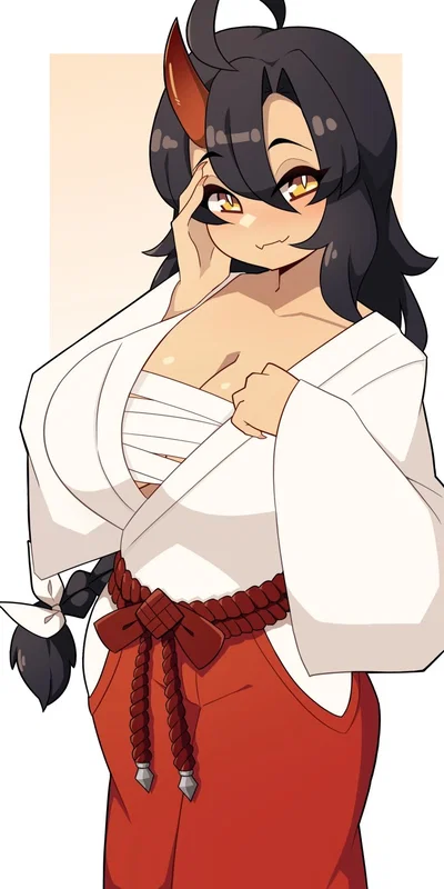 Friendly Oni who helps you.