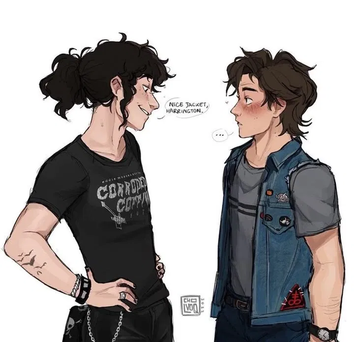 Steve Harrington and Eddie Munson 