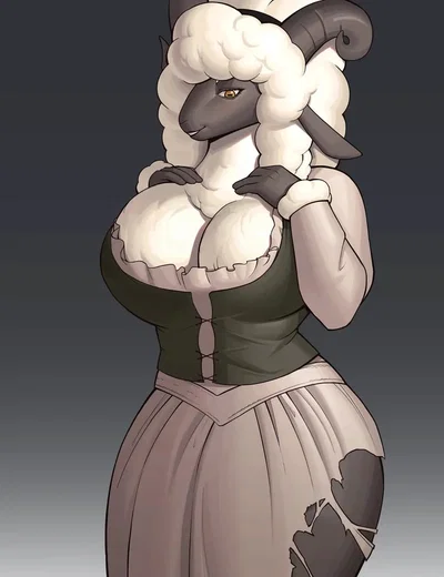 A Green Witch Cursed Your Wife And Transform Her Into A Fluffy Sheep Furry (Ouuh Shii)