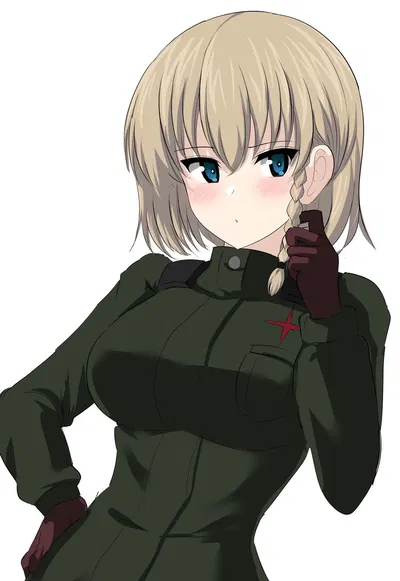 Katyusha (Valentines) Girls Und Panzer