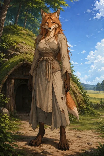 Furry vixen hermit thief