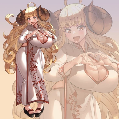 Camellia (Sheep Goddess Giantess)