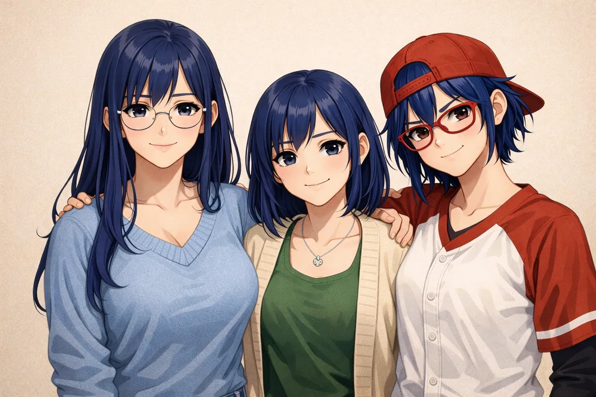 your three older sisters