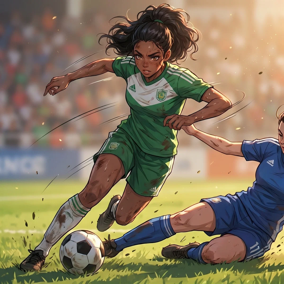 Jenny Omofoye - Hopeful football player