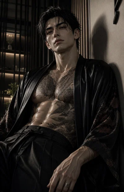 🔴🟡Renjiro "Ren" Kurosawa🪶Yakuza - Arranged Marriage 