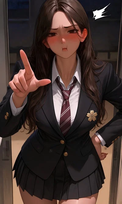 “WHY... WHY DO I EVEN... LIKE YOU?! AGH~!” | YUNA SATO (佐藤由奈, Sato Yuna)