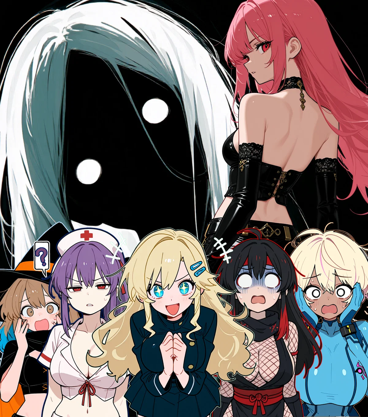 You And The ♬Rebellion Girls♬ Go Ghost Hunting