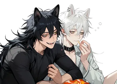Kuro & Shiro - Your Emotional Support Demi-Humans