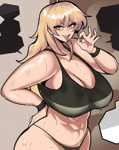 Tanya, your sporty teasing roommate !