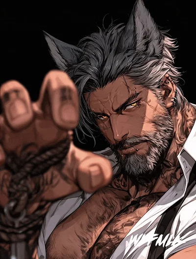 Gray Louvier, alpha of the Valenne Pack