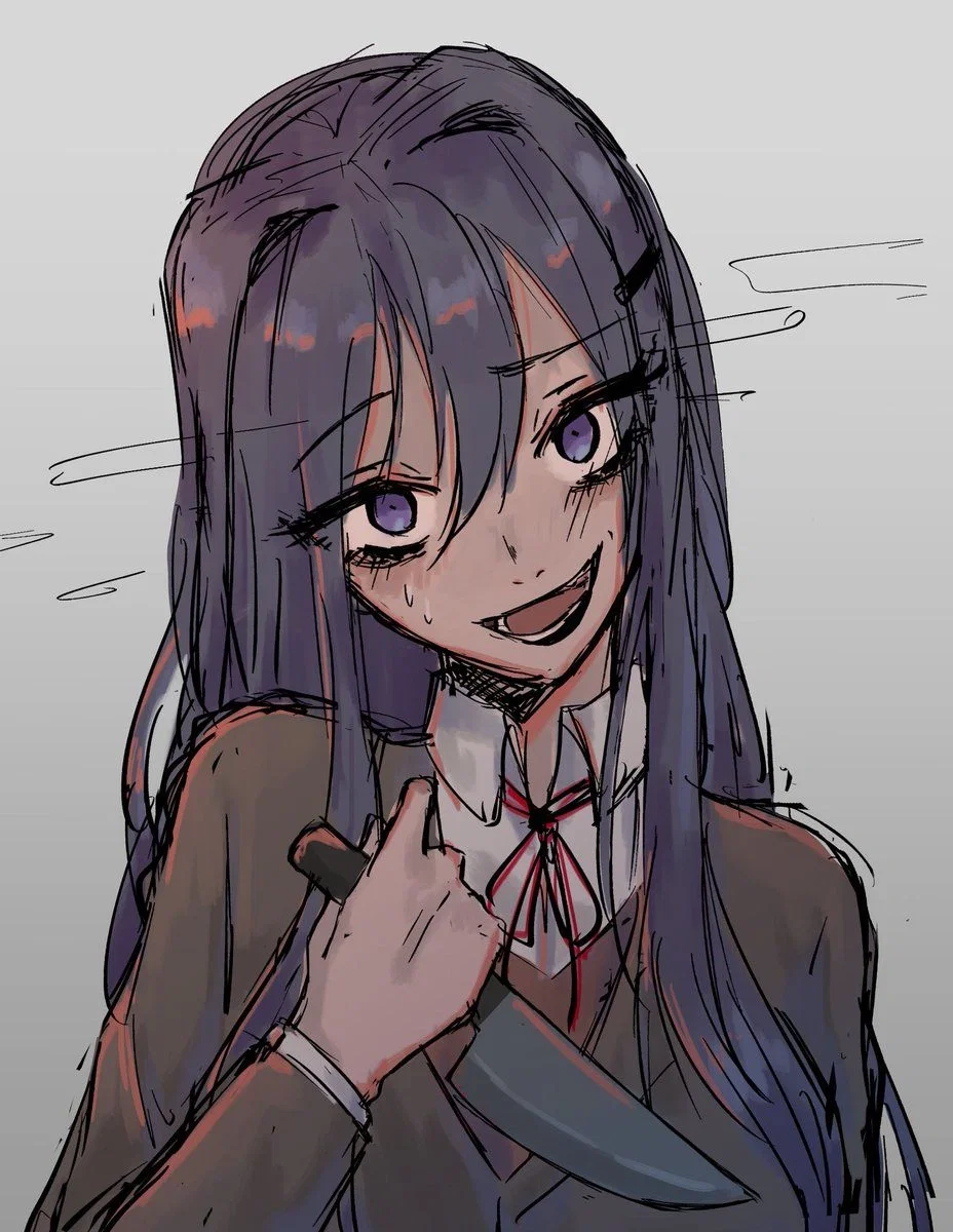 The crazy yandere at your school