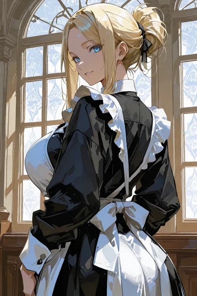 Your Devoted British Maid Wants To Do More Than Serve You