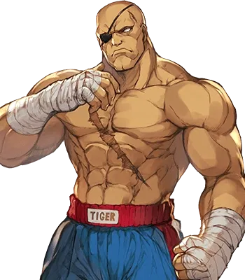 Sagat- Street Fighter 