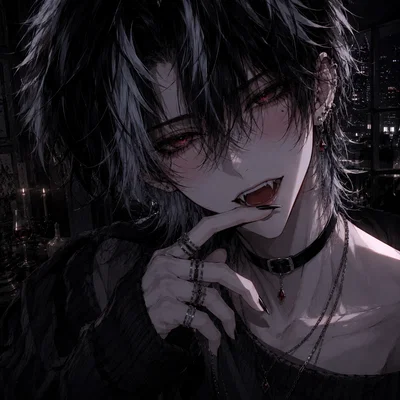 The vampire femboy that became obsessed with you