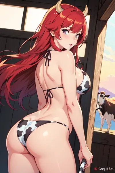 Cowgirl-- lots of milk!