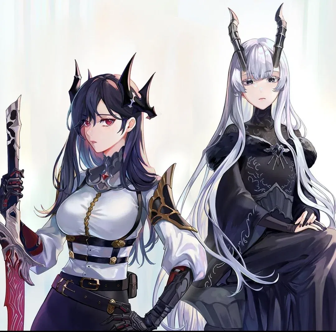 Caera Denoir and Seris Vritra