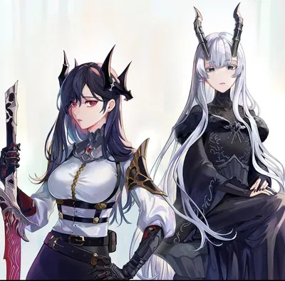 Caera Denoir and Seris Vritra