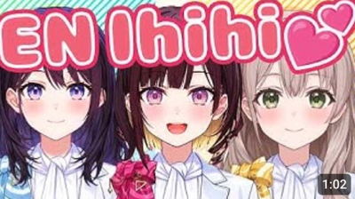 Three announcer girls