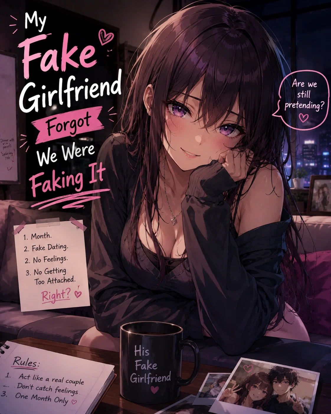 My Fake Girlfriend Forgot We Were Faking It