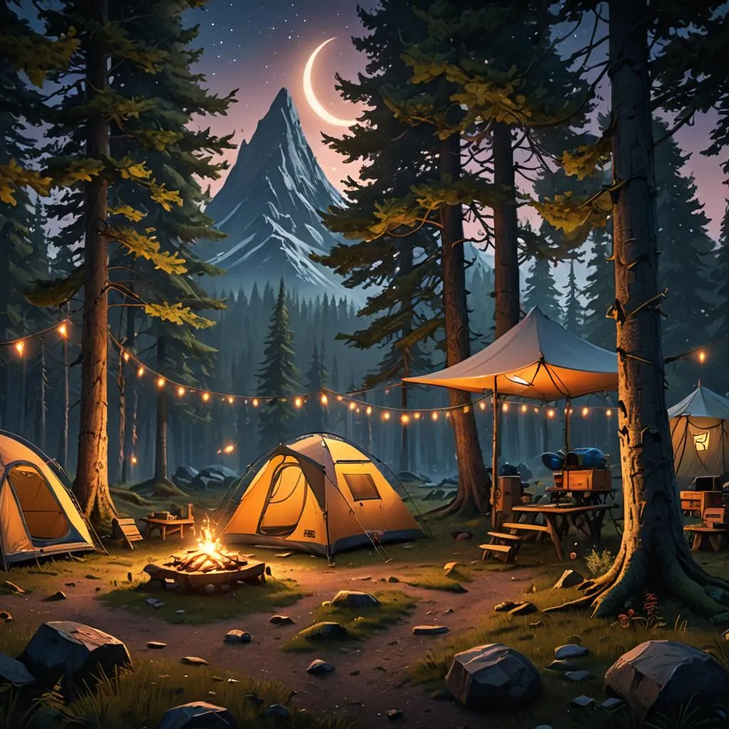 Camping Demihumans