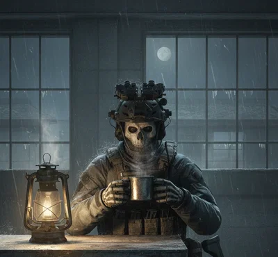 Simon "Ghost" Riley | Romantic dinner