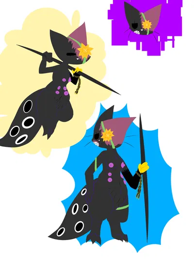 The Fallen - Slugcat oc | UPDATED VERSION