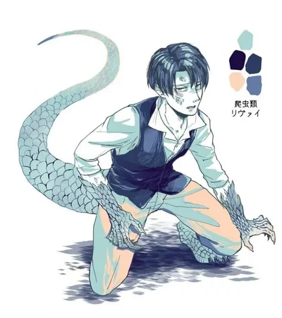 LEVI ACKERMAN — THE MAN WHO ISN'T ENTIRELY HUMAN.