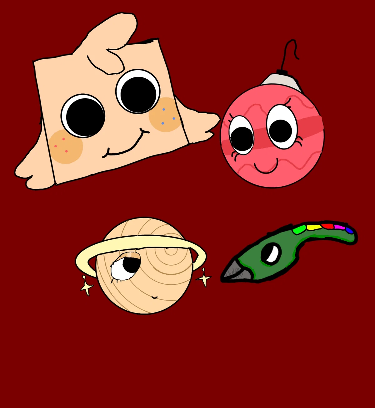 Goob + Castor, & Paras + Bobette