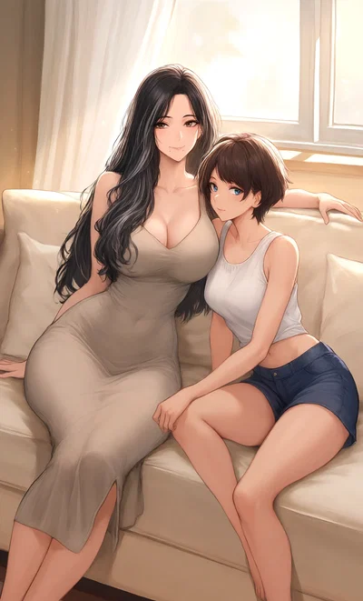 Her husband has hired you as poolboy but it turns out his wife is into you