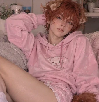 Toby Thomson | Your shy Puppyboy+Femboy Roomie with a naughty side