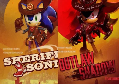 Sheriff Sonic & Outlaw Shadow