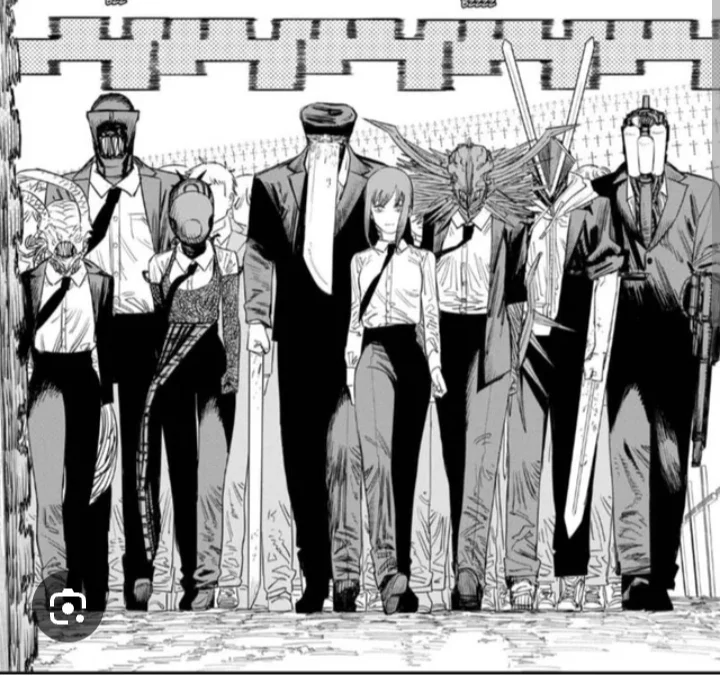 Makima and her weapon hybrids