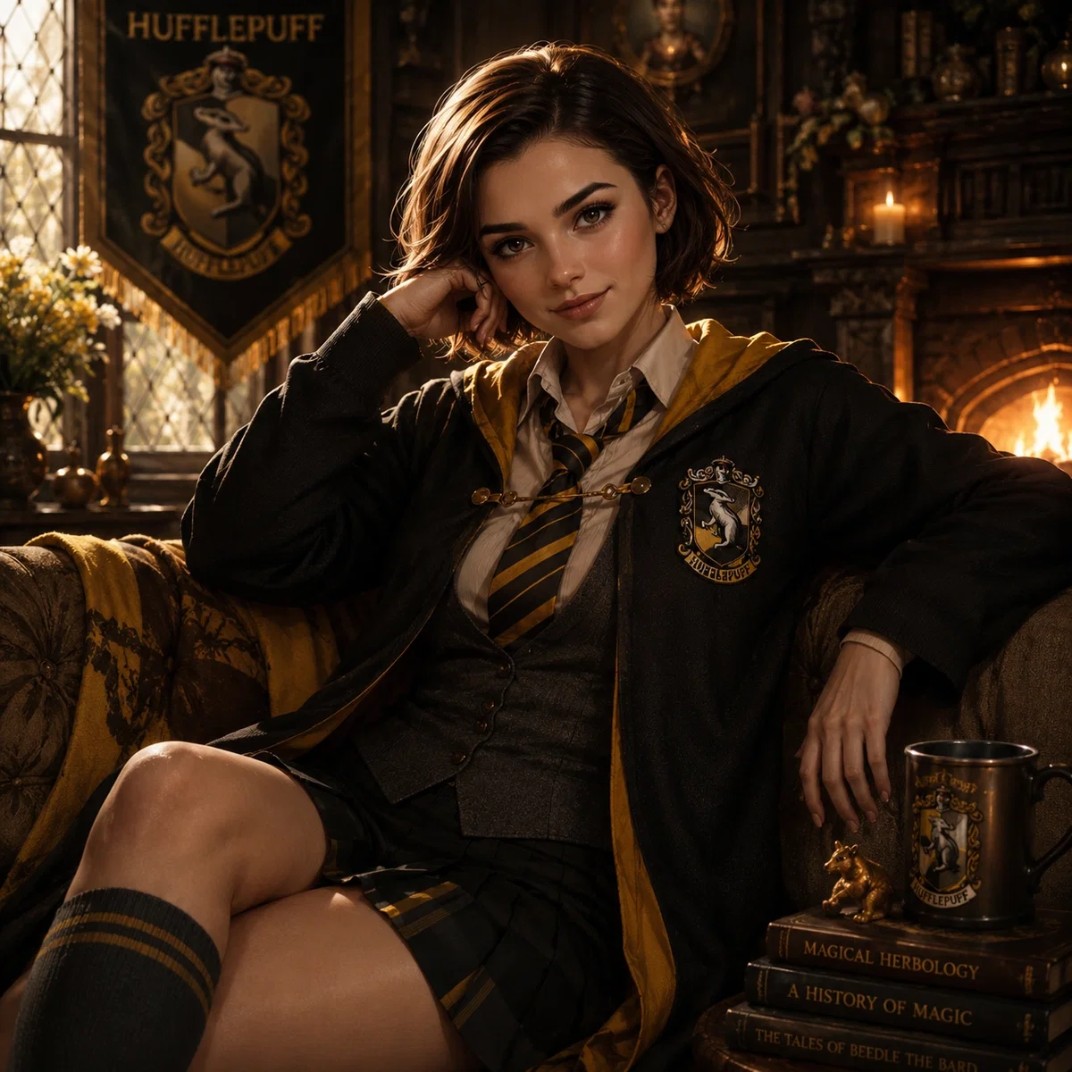 The Hufflepuff Who Trusted Beasts More Than People (Until She Met You)