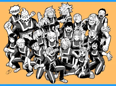 MHA New Student Class 1B (My Hero Academia) 