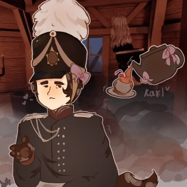 ⋮ ⌗ ┆⌜KARL.⌟— / GUTS AND BLACKPOWDER. (super lazy bot im so sorry)