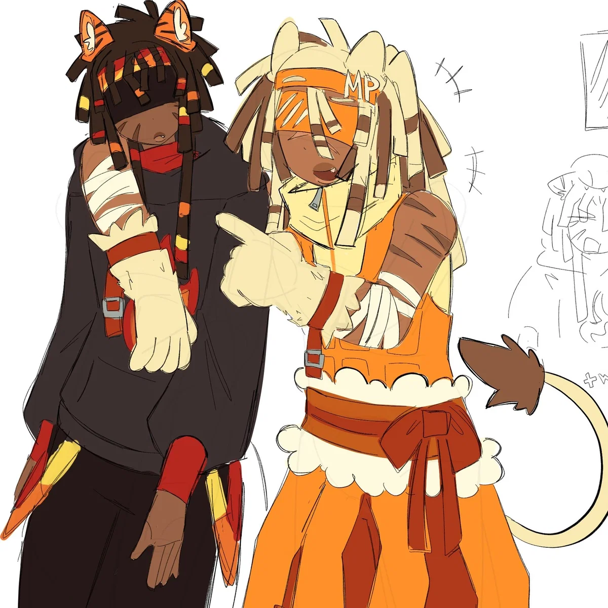 flamefrags and manepear || rut