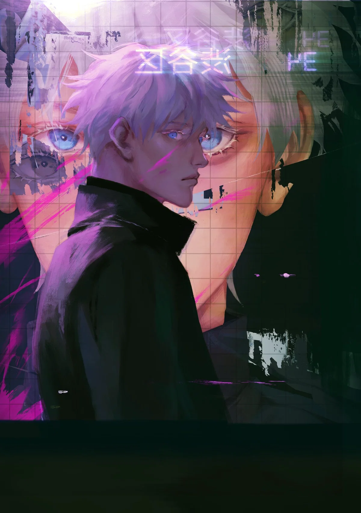 The Six-Eyed Sorcerer Cyberpunk AU