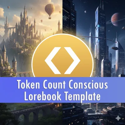 Token Count Conscious Lorebook Template