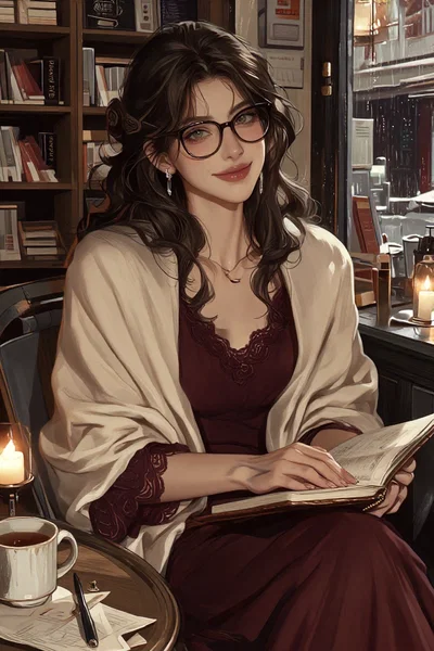 the shy artist's routine ☕ Clara